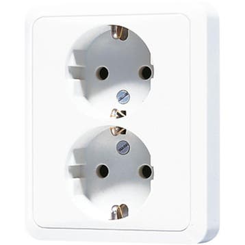 Jung CD500 wandcontactdoos (WCD-schakelmateriaal) (Europese, Verzenden, Nieuw, Overige typen