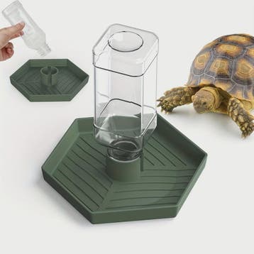 Automatische Reptielen Voerbak en Waterdispenser voor Kleine, Dieren en Toebehoren