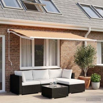 vidaXL Vervangingsdoek voor zonnescherm Multikleur 250 x 200, Verzenden, Nieuw
