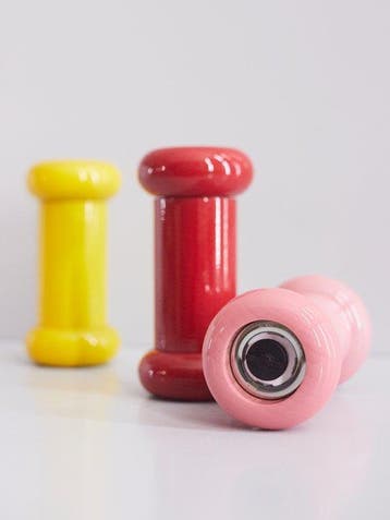 Alessi - Ettore Sottsass - Zout- en pepervaatjes - Twergi