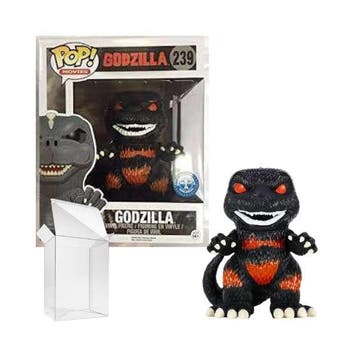 Funko Pop!  Godzilla (Burning) Underground Toys  #239, Verzenden, Nieuw