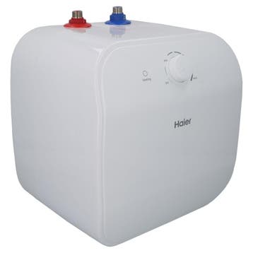 Haier mini-boiler elektrisch 15 liter 1500W warmwater - wit, Verzenden, Nieuw