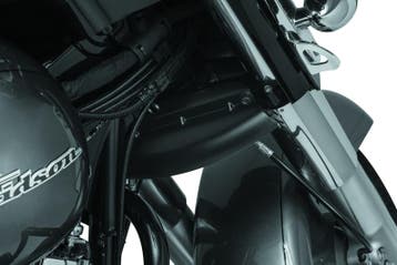 Kuryakyn Lower Triple Tree Wind Deflector Black, Ophalen of Verzenden, Nieuw