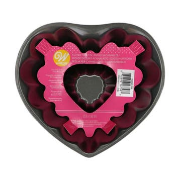 Wilton Tulband Bakvorm Hart 20cm, Verzenden, Nieuw