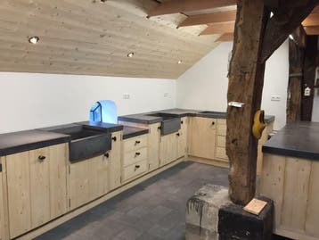Complete keuken landelijke keuken rechte keuken eiken opmaat, Huis en Inrichting, Overige kleuren, Hoekkeuken, Nieuw, Hout