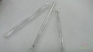 Reageerbuisjes test tube glas 2 gaatjes 20 cm ø2 set 12, Ophalen of Verzenden, Nieuw