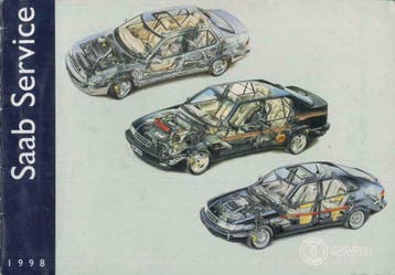 1997 Saab M1998 Service & Garantie Boekje *72.548KM*, Auto diversen, Verzenden