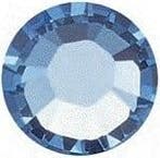 2 x  Swarovski plat strass steentje 5mm Light Saphire, Ophalen of Verzenden, Nieuw, Overige typen
