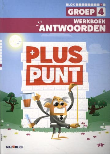 groep 4 blok 9-10 / Pluspunt / Werkboek antwoorden, Boeken, Schoolboeken, Verzenden, Zo goed als nieuw, A. van Gool