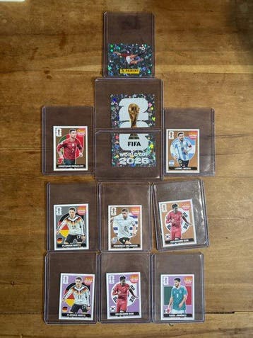 2026 Panini World Cup Stickers Cristiano Ronaldo, Lionel, Verzamelen, Stickers, Nieuw