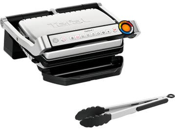 Tefal -   Optigrill Plus Contactgrill Zilver, Verzenden, Nieuw
