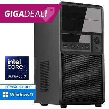 Core Ultra 7 aanbieding - 64GB DDR5 - 2000GB SSD Desktop PC, Nieuw