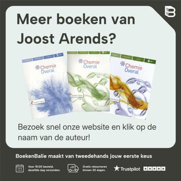 havo 4 / Chemie Overal / uitwerkingen - Joost Arends, Verzenden, Gelezen, Joost Arends