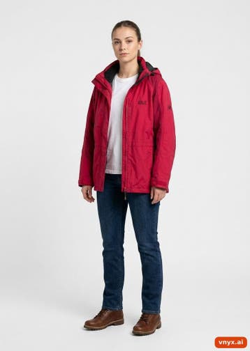 BOAS Outdoorjassen Dames maat M Rood Vintage, Ophalen of Verzenden, Nieuw