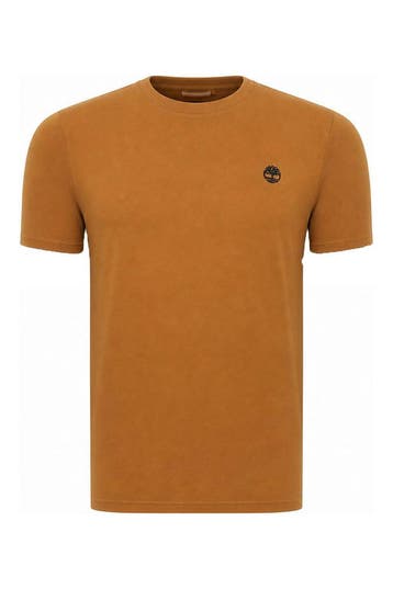 Timberland T-shirt in maat S Oranje, Kleding | Heren, Verzenden, Zo goed als nieuw, Overige kleuren, Timberland