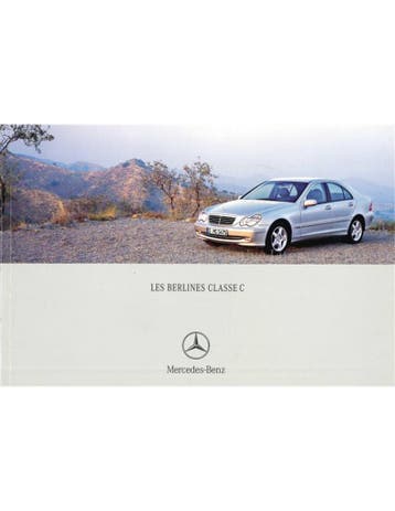 2002 MERCEDES BENZ C KLASSE SEDAN BROCHURE FRANS, Nieuw, Author