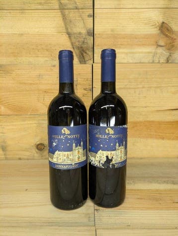 2005 Donnafugata Mille e Notte - Sicilië - 2 Flessen (0.75, Verzamelen, Nieuw
