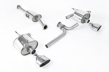 Cat-back uitlaatsysteem | Honda S2000 2.0 en 2.2 liter AP2 (, Verzenden, Nieuw