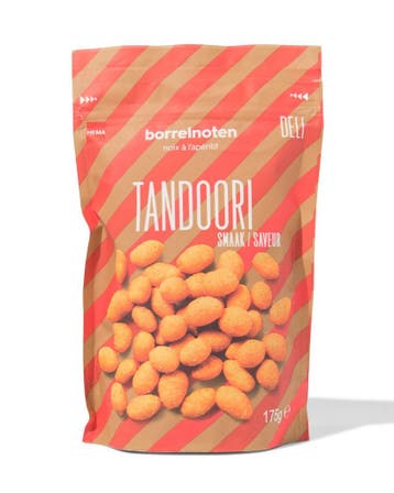 HEMA Borrelnoten tandoori 175g, Verzenden