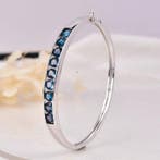 Zonder minimumprijs - Armband Zilver - Topaz -, Nieuw