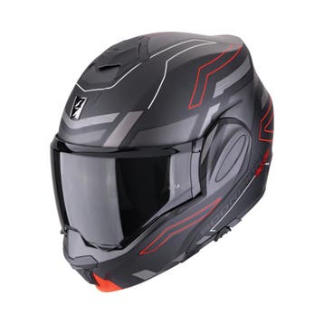 Scorpion EXO-TECH EVO CONQUER - Mat Zwart / Rood, Motoren, Verzenden, Nieuw met kaartje, M