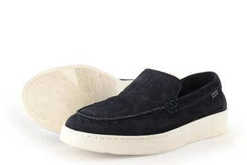 Manfield Loafers in maat 44 Blauw, Loafers, Manfield, Gedragen, Verzenden