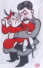 Op schoot bij Stalin (lijst optie, Lithos), Verzenden