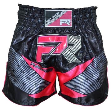 PunchR Evoke Dames Kickboks Broek Zwart Roze, Kinderen en Baby's, Ophalen of Verzenden, Nieuw