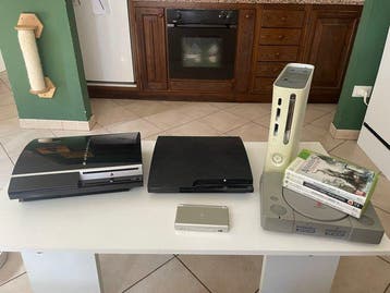 Sony, Nintendo, Microsoft - Set di console e videogiochi -, Nieuw