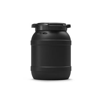 Voerton 6 liter zwart