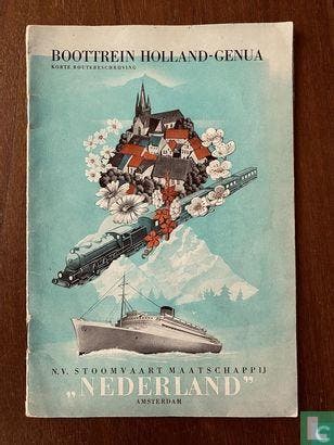? - Boottrein Holland-Genua - 1935, Boeken, Verzenden, Gelezen