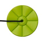 Kunststof Schotelschommel Limoen groen - BR touw zwart, Kinderen en Baby's, Speelgoed | Buiten | Speeltoestellen, Ophalen of Verzenden