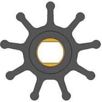 Impeller Kashiyama: KP-300 Yanmar: 148687-42830, Ophalen of Verzenden, Nieuw, Motor en Techniek, Zeilboot of Motorboot