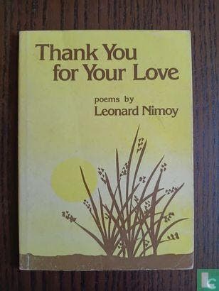 Nimoy, Leonard - Thank you for your love - 1980, Boeken, Gedichten en Poëzie, Verzenden, Gelezen