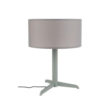 2dekans | Zuiver Shelby Tafellamp - Grijs - 48 x 36 cm –, Ophalen of Verzenden, Zo goed als nieuw