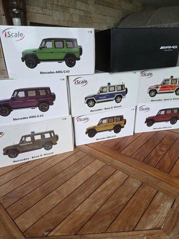 iScale 1:18 - Model bestelwagen (7) - Mercedes-Benz, Nieuw