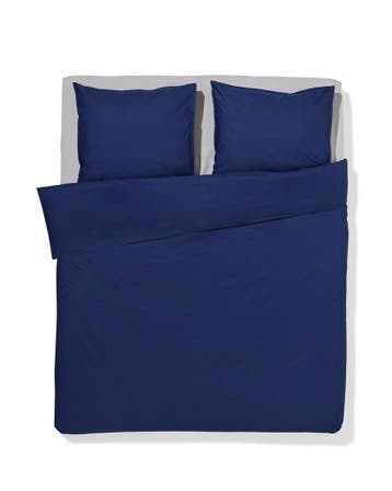 HEMA Dekbedovertrek 240x200/220cm hotel katoen percal, Verzenden, Nieuw
