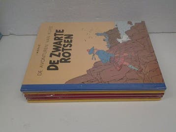 Kuifje - 5x fac-similés - 5 Album - 2002/2008, Boeken, Nieuw