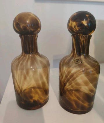 Empoli - Pot (2) - Muranoglas - Italië, Antiek en Kunst