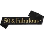 Sjerp 50 & Fabulous goud, zwart of wit, Verzenden, Nieuw, Versiering, Abraham of Sarah