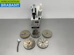 HCB Groentesnijmachine met 2 snijschijven en 3 raspen 230V, Ophalen of Verzenden, Nieuw in verpakking