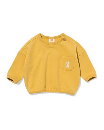 HEMA Babytrui sweatstof muizen olijf, Verzenden, Nieuw