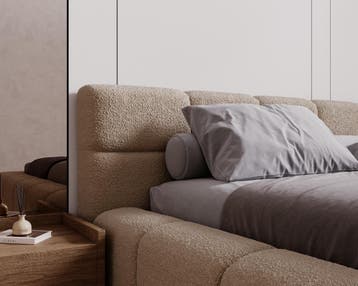 Opberg Bed Como - Luxe Bekleding - 120 x 200, Verzenden, Nieuw