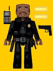Die Hard Palz Mini Figures Sgt. Al Powell, Ophalen of Verzenden, Nieuw