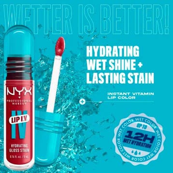 NYX Lip IV Hydrating Lip Stain - 5ml, Ophalen of Verzenden, Nieuw, Lippen, Make-up