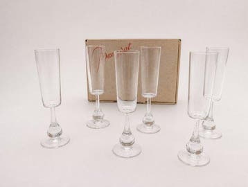 Baccarat - Boris Tabacoff - Champagneglas (6) - José -