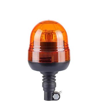 LED Zwaailamp Amber R65 met Flexi DIN montagevoet  | 12-24v, Verzenden, Nieuw