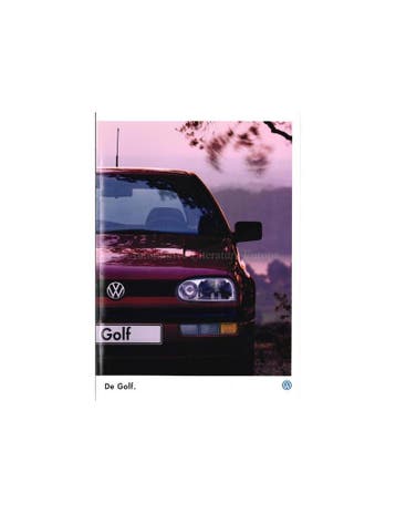 1996 VOLKSWAGEN GOLF BROCHURE NEDERLANDS, Nieuw, Volkswagen, Author