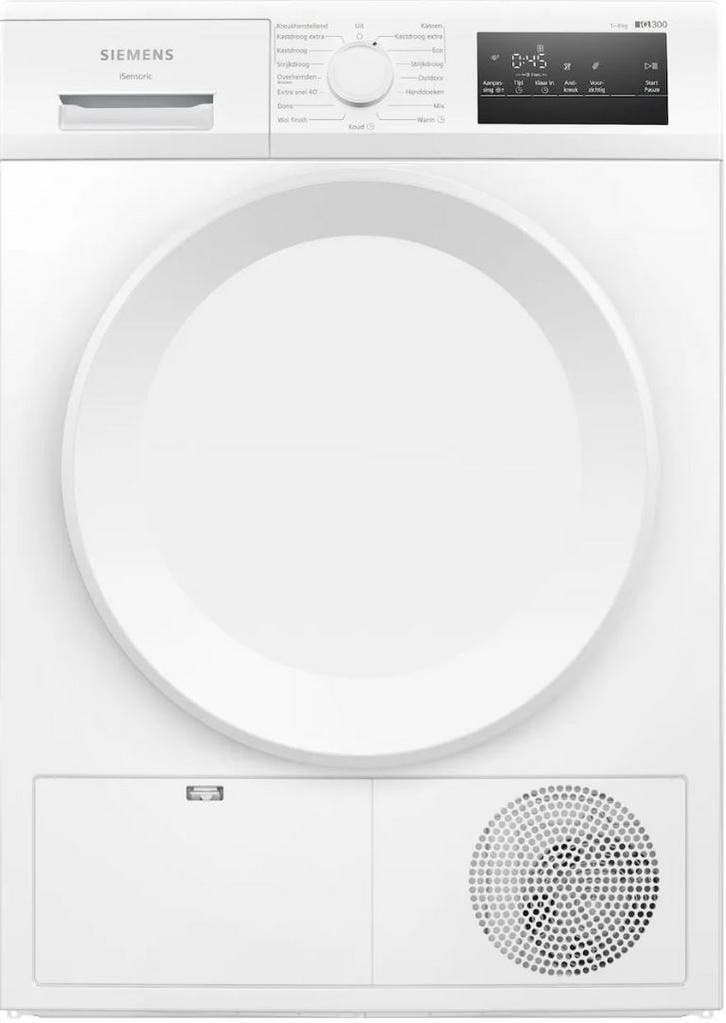 SIEMENS WT43H00ENL DROGER, Witgoed en Apparatuur, Wasdrogers, Condens, Nieuw, Wolprogramma, 8 tot 10 kg, Ophalen of Verzenden