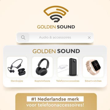 Golden Sound origineel 25W snellader - Oplader - USB C, Ophalen of Verzenden, Zo goed als nieuw